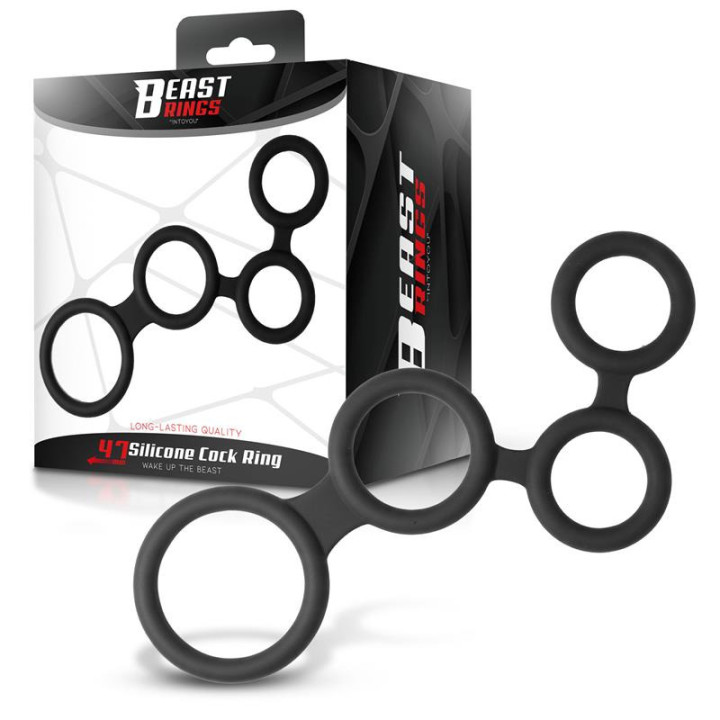 Multi-Anillo para el Pene 47 mm