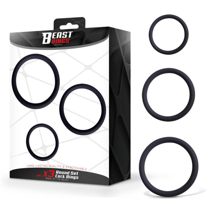 Set de 3 Anillos para el Pene