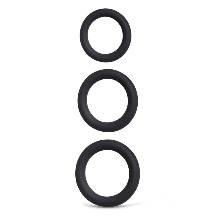 Set de 3 Anneaux pour Pénis Épais S, M et L