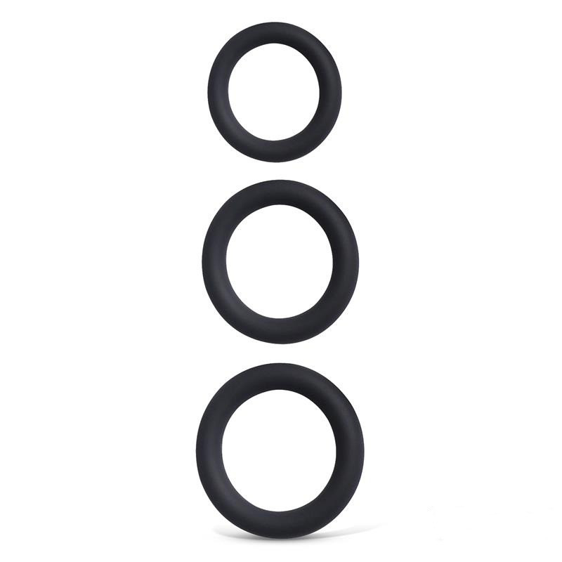Set de 3 Anneaux pour Pénis Épais S, M et L