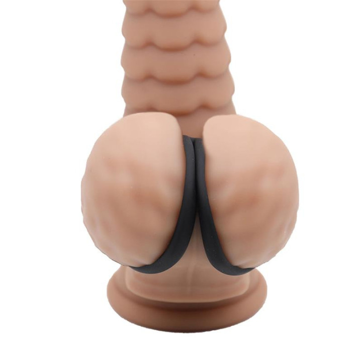 Anneau Triple Pénis et Testicules Flexible