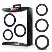 Set de 3 Anillos para el Pene S, M y L