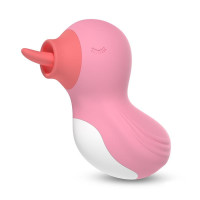 Quacky Masajeador con Lengua Licking