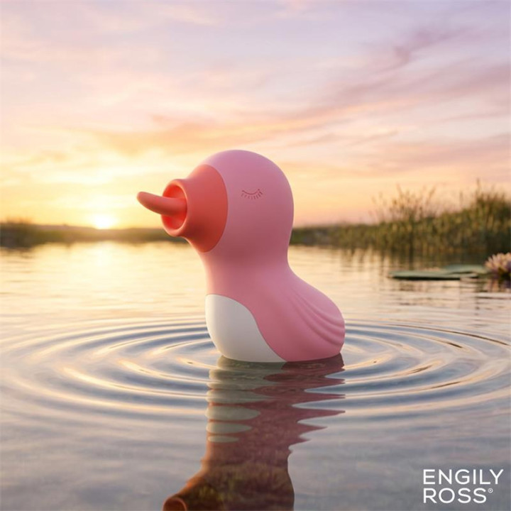 Quacky Masajeador con Lengua Licking