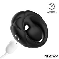 Torus Anillo Vibrador con Bola Clitoriana con Control Remoto