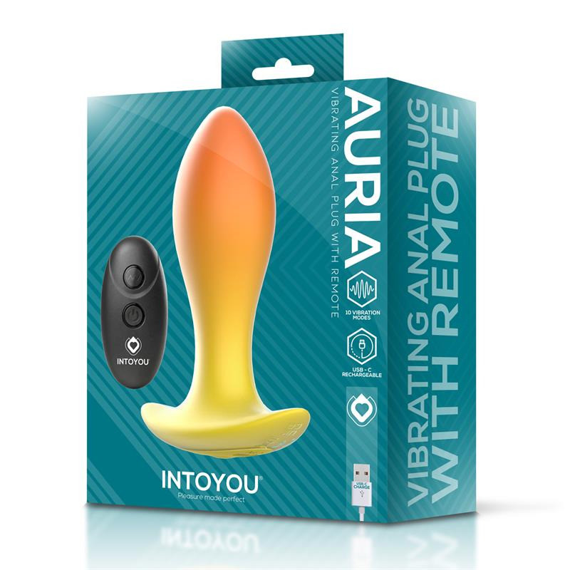 Auria Plug Anal avec Vibration et Télécommande