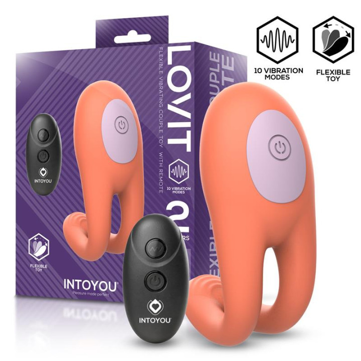 Lovit Vibromasseur de Couple avec Télécommande