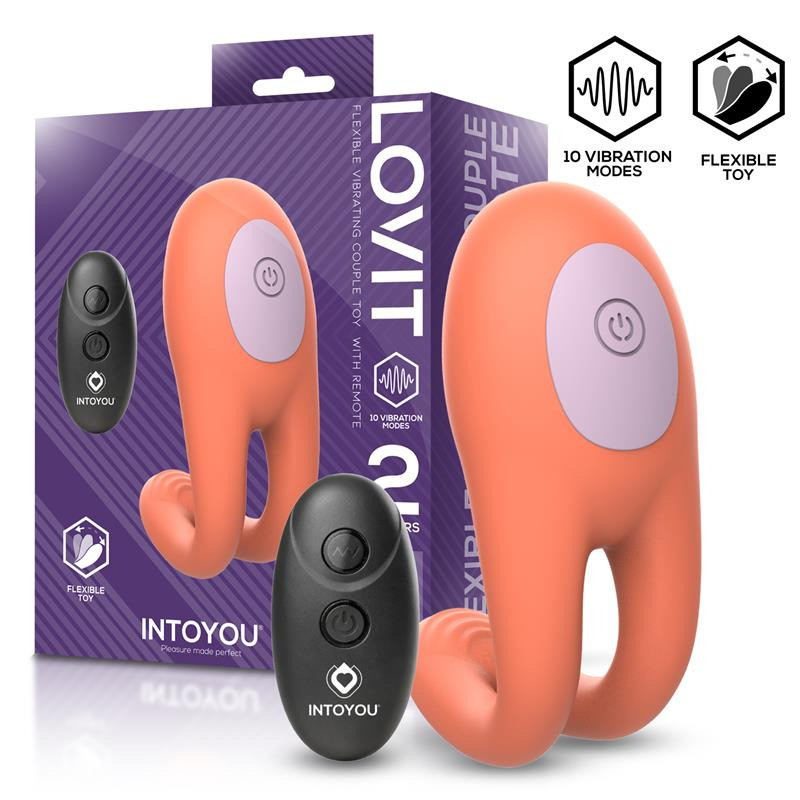 Lovit Vibromasseur de Couple avec Télécommande