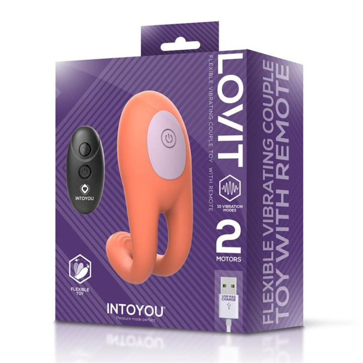 Lovit Vibromasseur de Couple avec Télécommande
