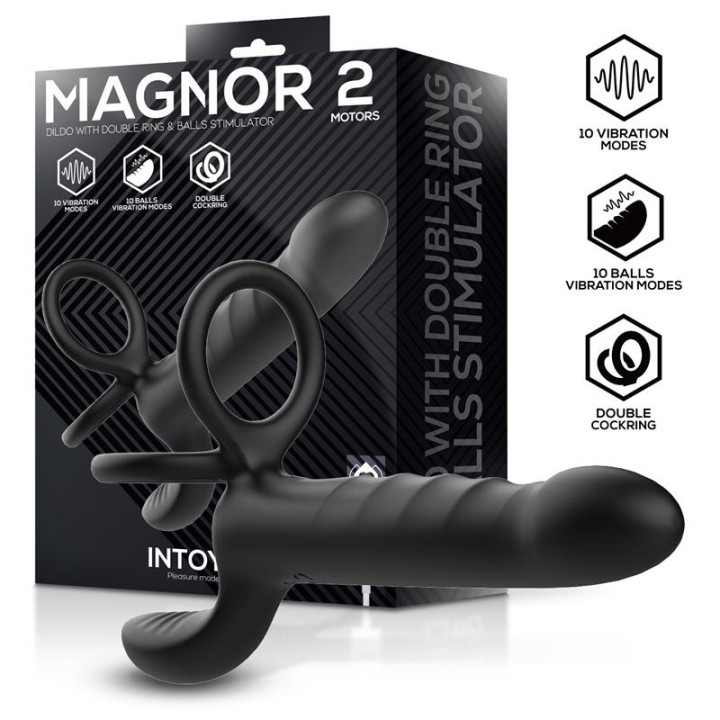 Magnor Gode avec Double Anneau et Stimulateur de Testicules