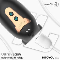 Zonte Masturbateur avec Rotation et Vibration par App