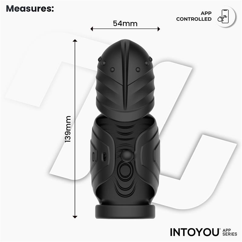 Zonte Masturbateur avec Rotation et Vibration par App