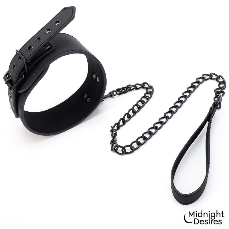 Set de Restricciones con Esposas Collar y Correa