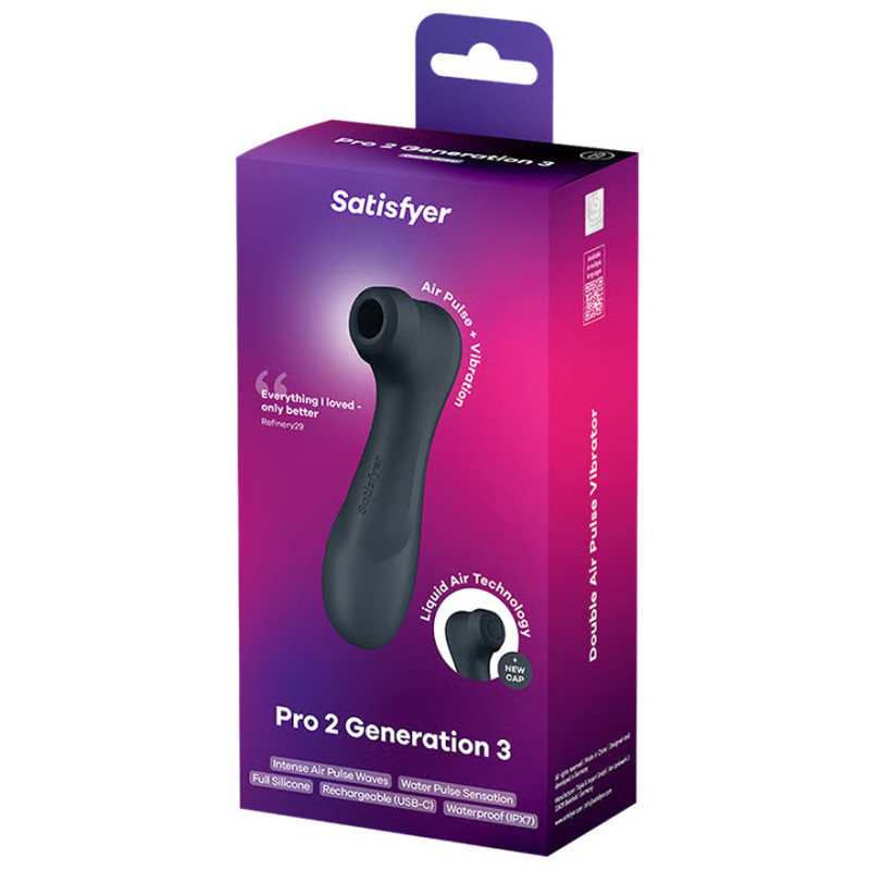 Satisfyer Pro 2 Génération 3 Noir