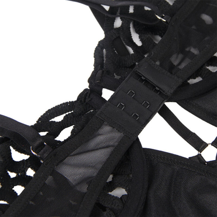Body Sexy de Encaje Negro
