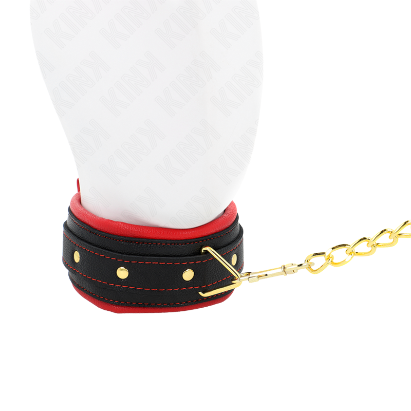 Collar con Correa de Tejido Liso Ajustable