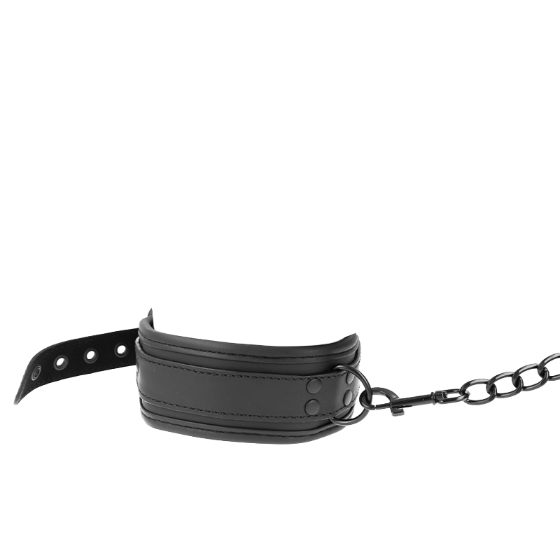 Collar con Correa Bondage Modelo 1 Negro