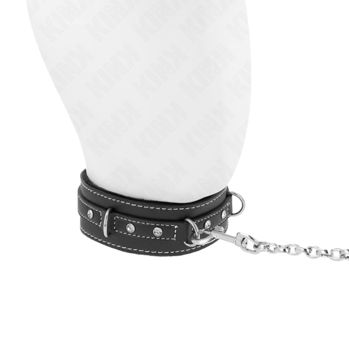 Collar Con Correa Diamantes