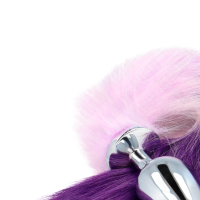 Plug Anal Talla L Cola Violeta