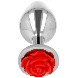 Plug Anal Rosa Roja Talla M