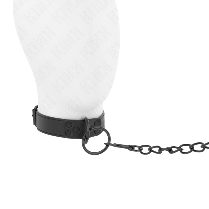 Collar con Correa Oscuro