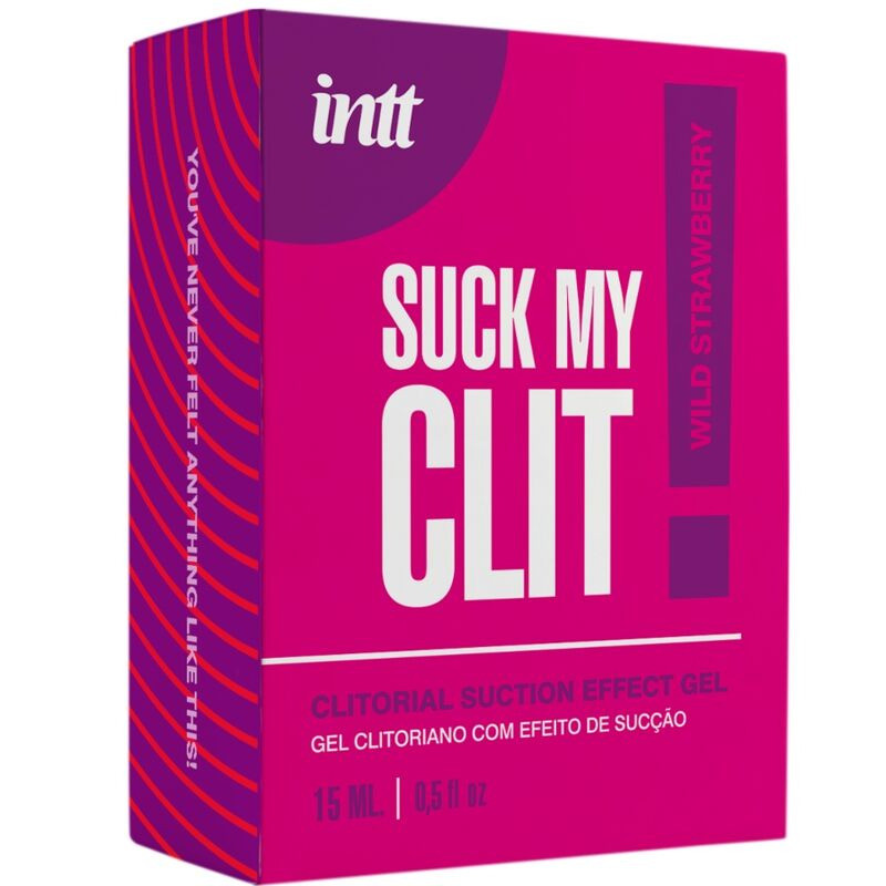 Suck My Clit Gel Efecto Succión Fresas Silvestres 15 ml