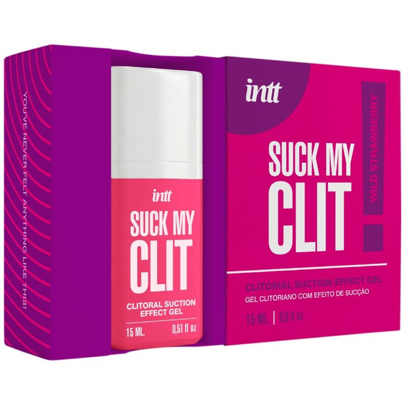 Suck My Clit Gel Efecto Succión Fresas Silvestres 15 ml