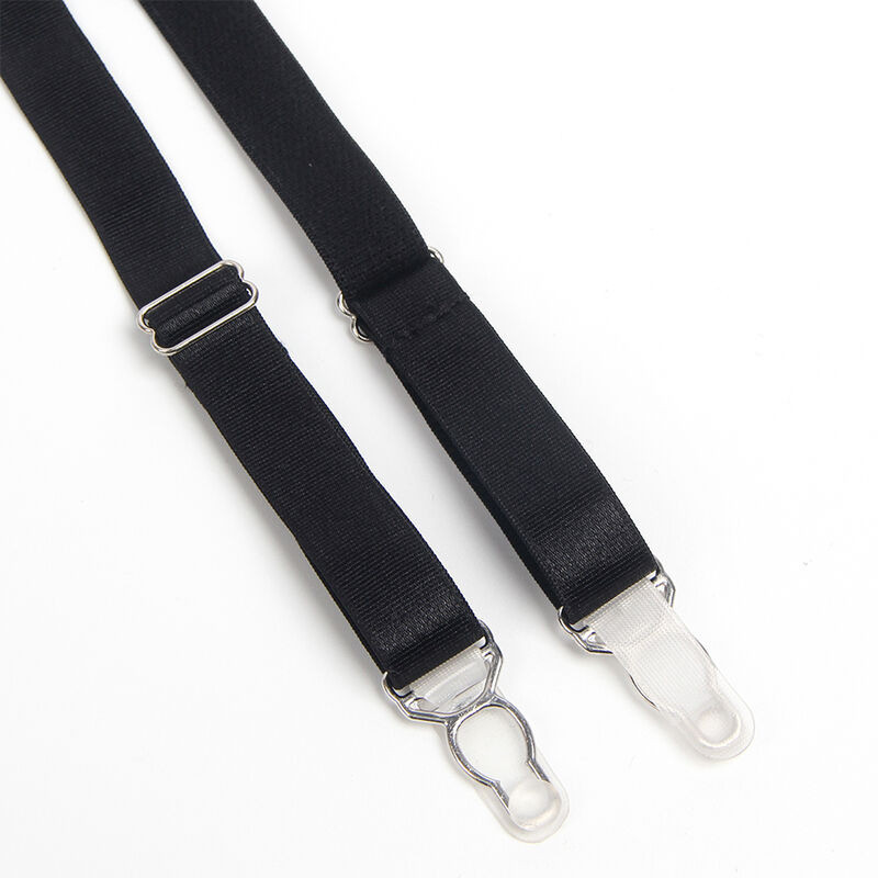 Conjunto Sujetador con Liguero Bondage Negro