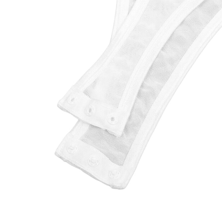 Body con Cadenas y Ligueros Blanco