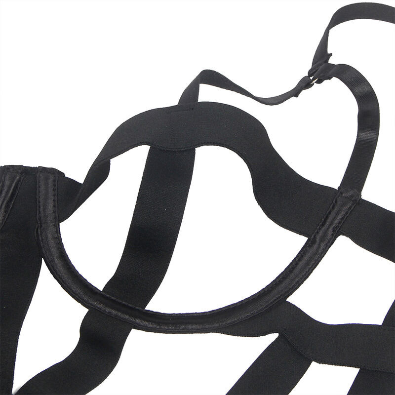 Body Sexy con Recortes Negro