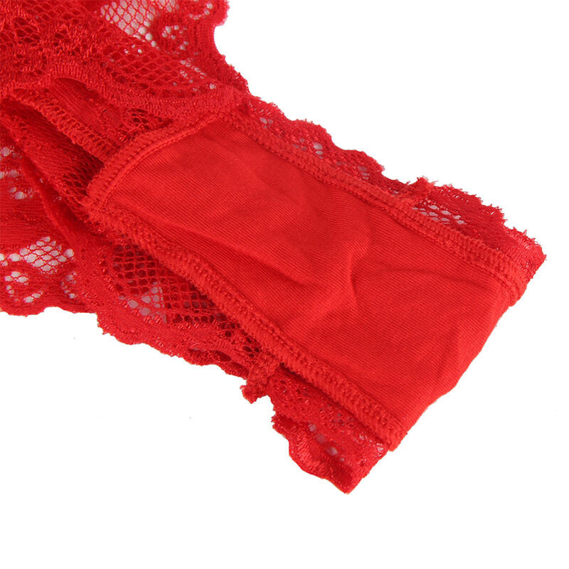 Body Sexy con Volantes y Cinturón Rojo