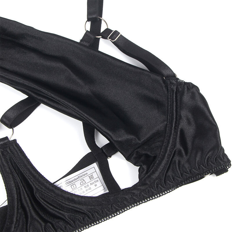 Set Sujetador con Lazo Negro