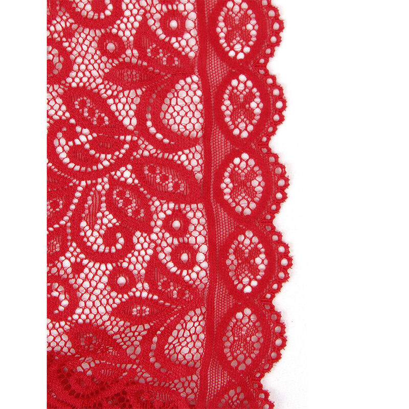 Body Bonnets Ouverts Rouge