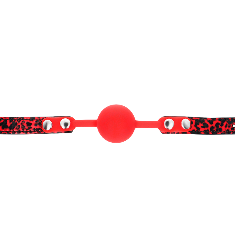 Mordaza de Bola Roja Modelo 2