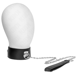 Collier Large avec Laisse Noir