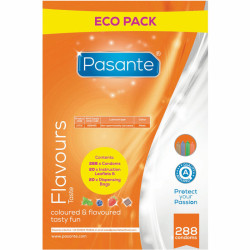 Preservativos Eco Pack Sabores Bolsa 288 Uds