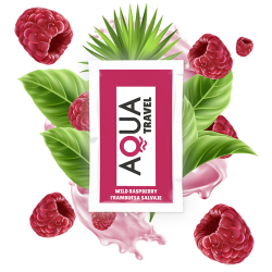 Lubrifiant à Base d'Eau Saveur Framboise Sauvage 6 ml