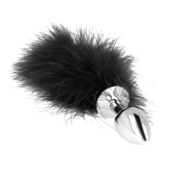 Plug Anal Acero Inoxidable con Pluma