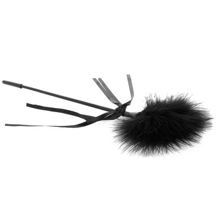 Plumeau à chatouilles avec nœud