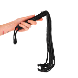 Látigo de Cuerda Negro 56 cm