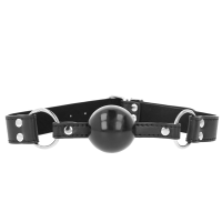 Bâillon boule souple et solide avec sangle
