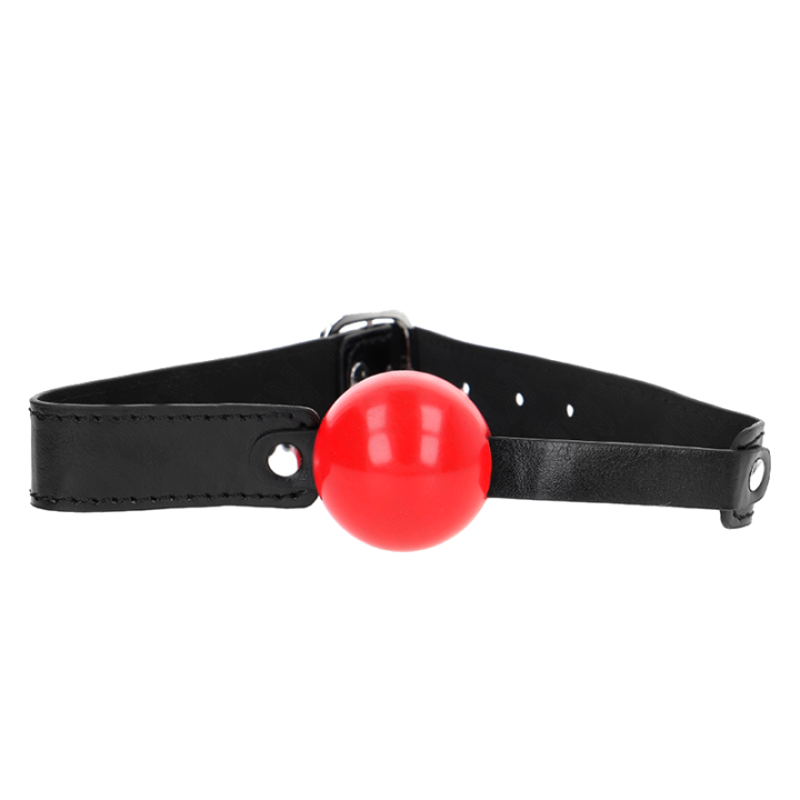 Bâillon boule souple Modèle 1