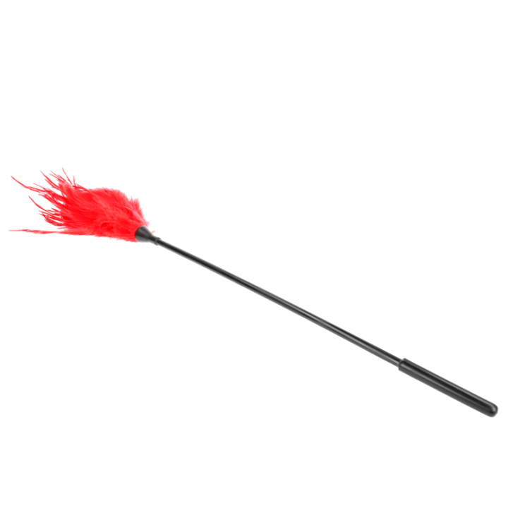 Plumas Múltiples para Cosquillas Rojas