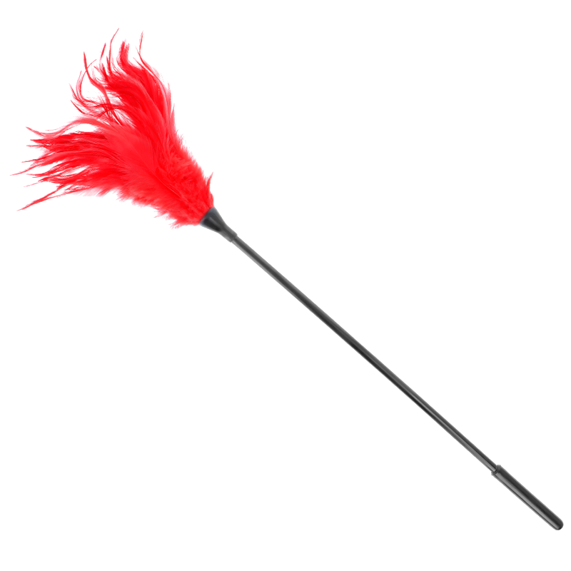 Plumas Múltiples para Cosquillas Rojas