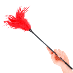 Plumas Múltiples para Cosquillas Rojas