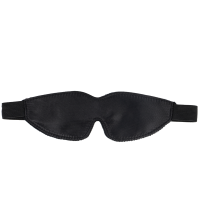 Bandeau pour les yeux doublé en cuir
