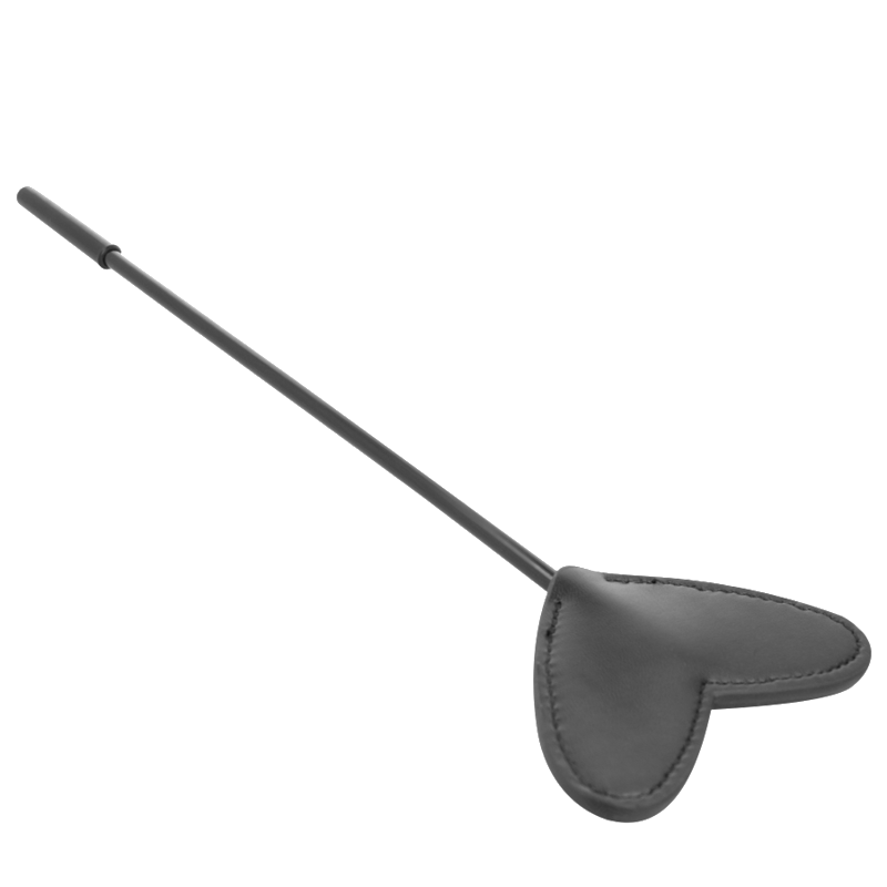 Paddle noir en forme de cœur