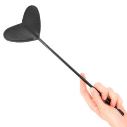 Pala Forma de Corazón Negro