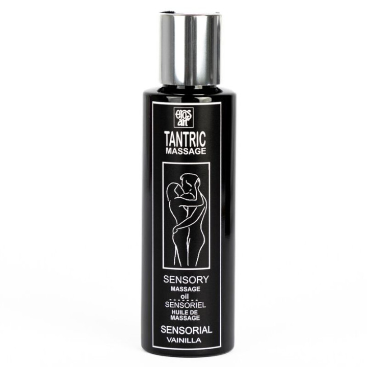 Huile de massage tantrique naturelle et aphrodisiaque Vanille 100 ml