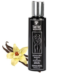 Huile de massage tantrique naturelle et aphrodisiaque Vanille 100 ml